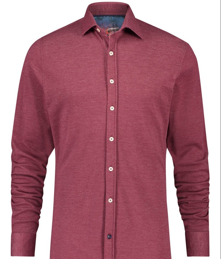 Hemd burgundy